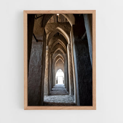 ap-great mosque djenne-3 cadre Bois clair