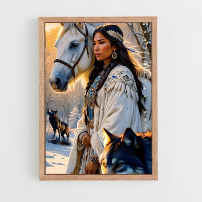 ap-great spirit-4 cadre Bois clair