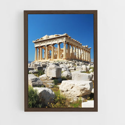 ap-greece-12 cadre Bois foncé