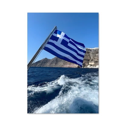 Poster Voile Hellénique