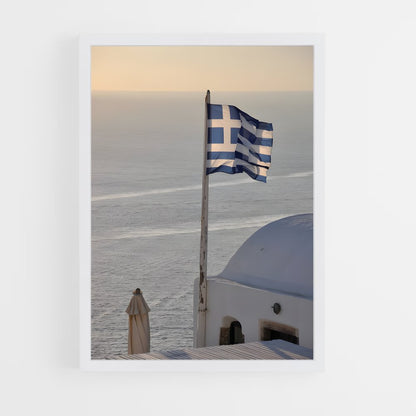 ap-greece flag-5 cadre Blanc