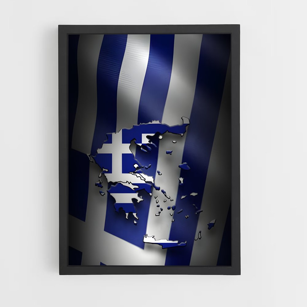 ap-greece flag-8 cadre Noir