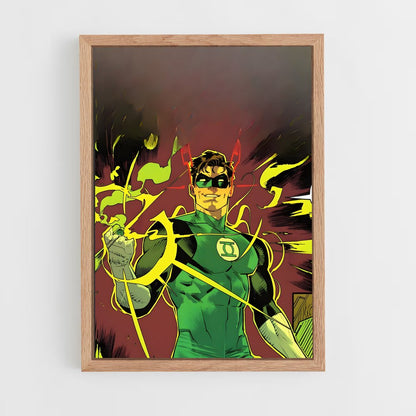 ap-green lantern-9 cadre Bois clair