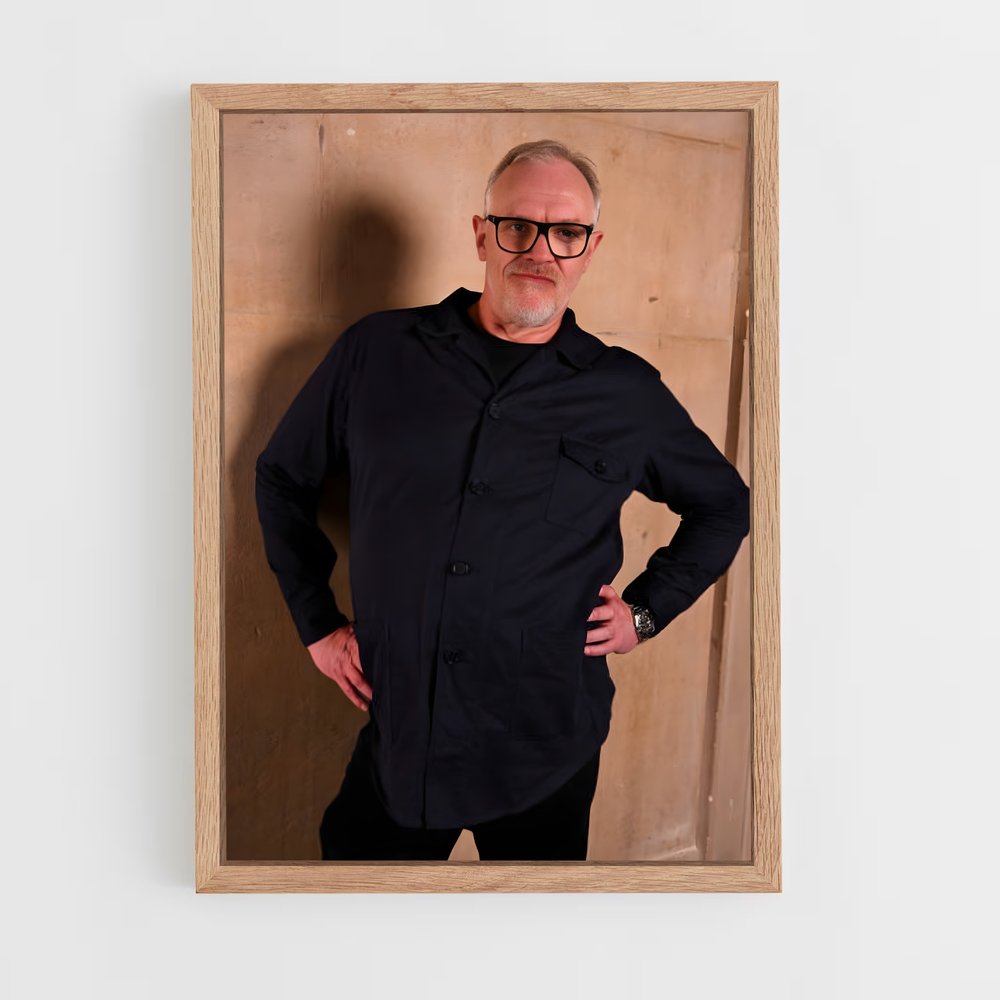 ap-greg davies-3 cadre Bois clair