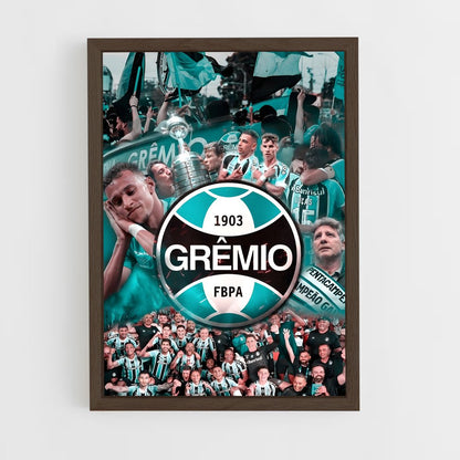 ap-gremio fbpa-3 cadre Bois foncé