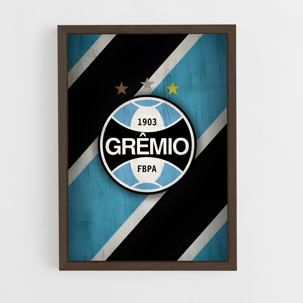 ap-gremio fbpa-5 cadre Bois foncé