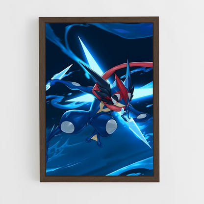 ap-greninja-7 cadre Bois foncé