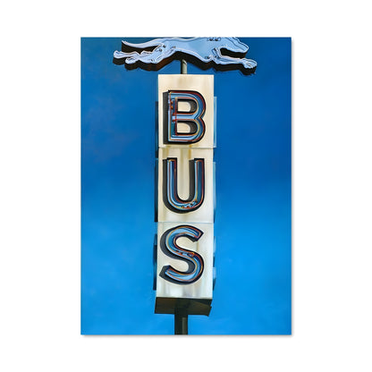 Poster Voyage en Bleu