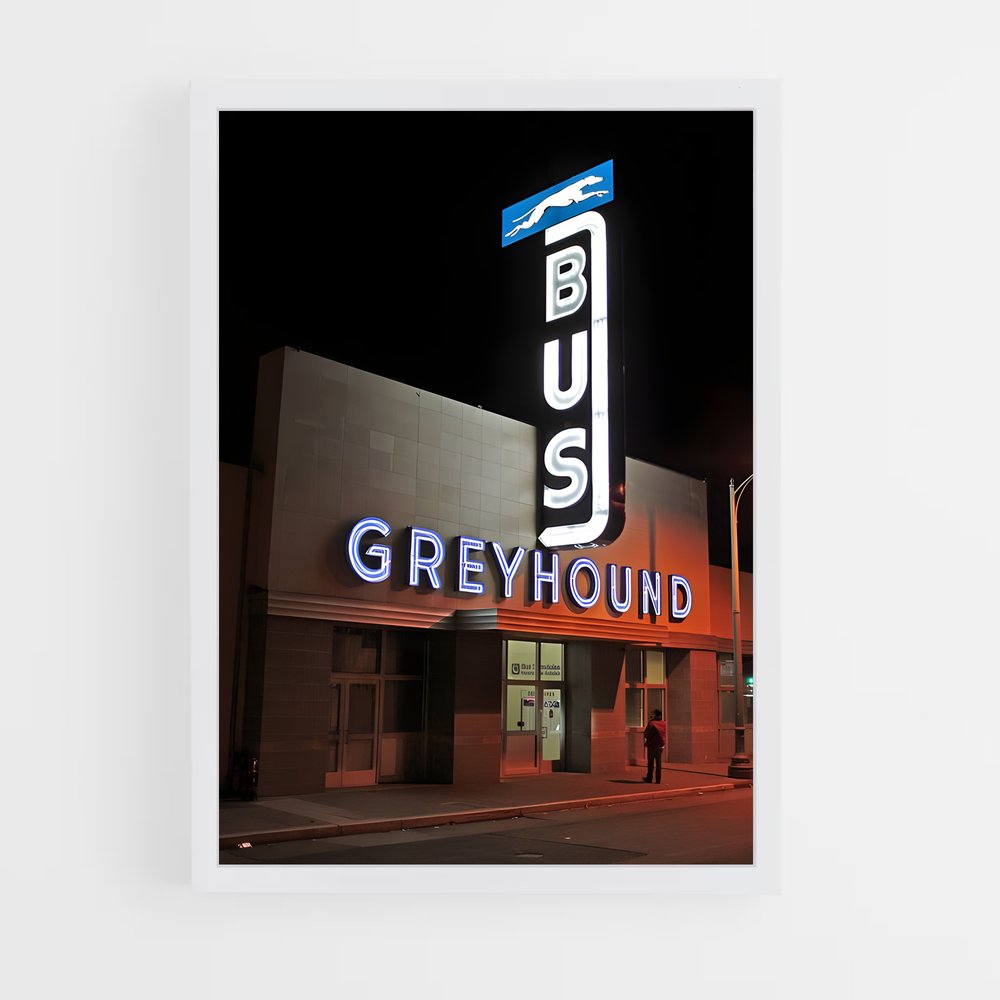 ap-greyhound-4 cadre Blanc