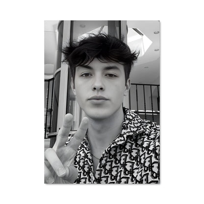 Poster Style Monochrome