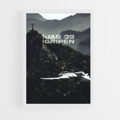 ap-gripen jas 39-1 cadre Blanc
