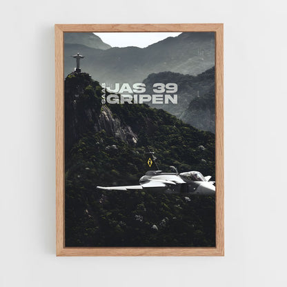 ap-gripen jas 39-1 cadre Bois clair