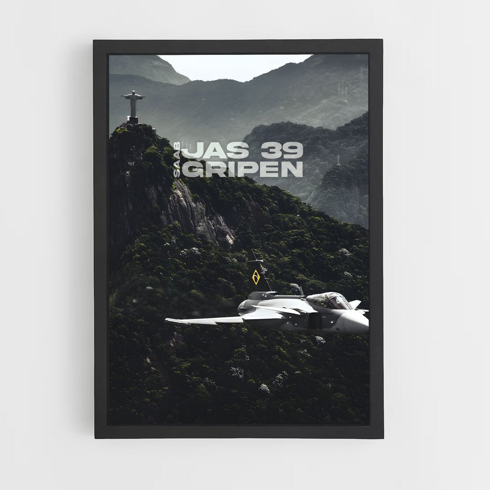 ap-gripen jas 39-1 cadre Noir