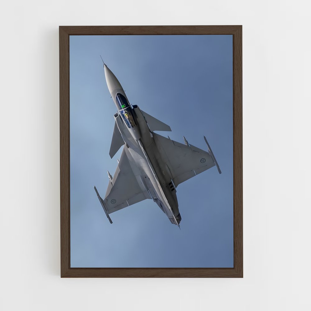 ap-gripen jas 39-2 cadre Bois foncé