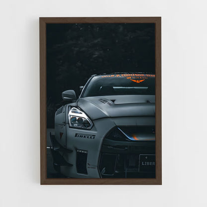 ap-gt-r r35-4 cadre Bois foncé
