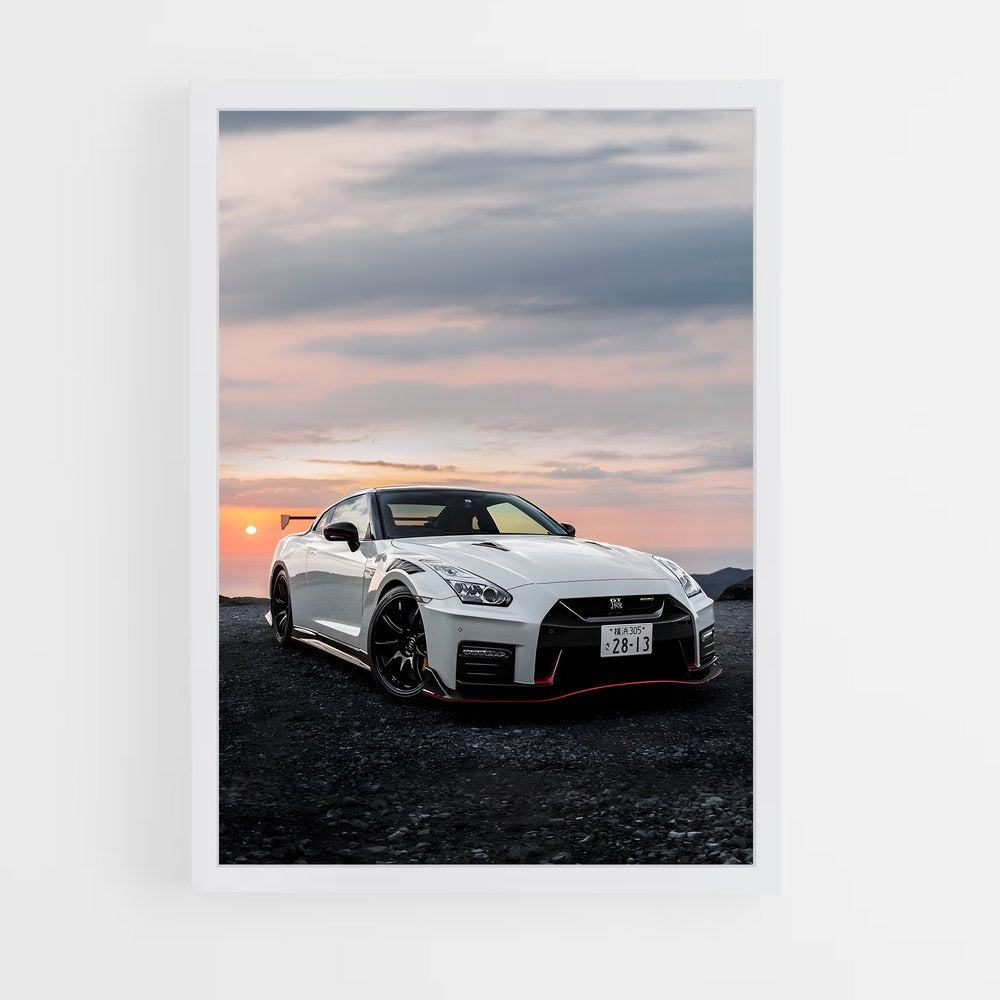ap-gt-r r35-7 cadre Blanc