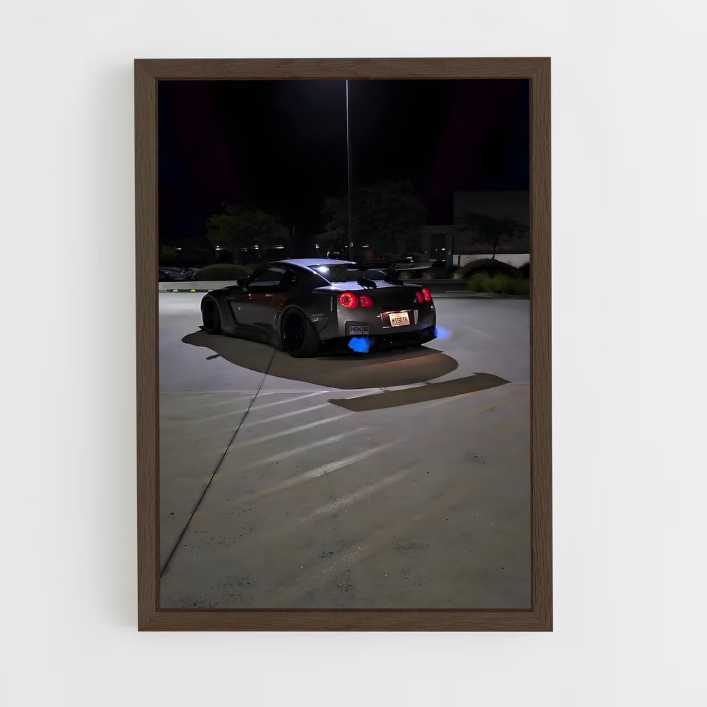 ap-gt-r r35-9 cadre Bois foncé