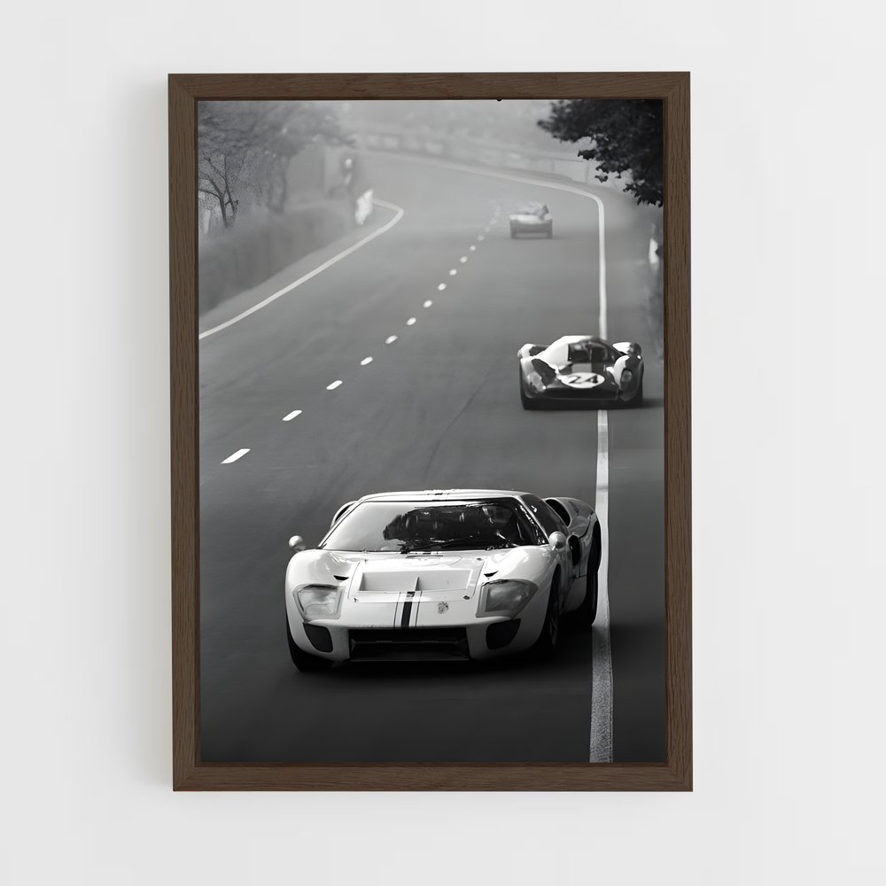 ap-gt40-2 cadre Bois foncé