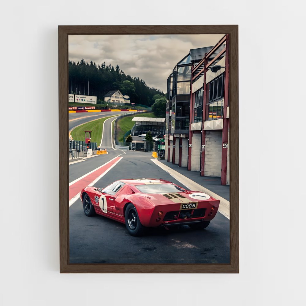 ap-gt40-3 cadre Bois foncé