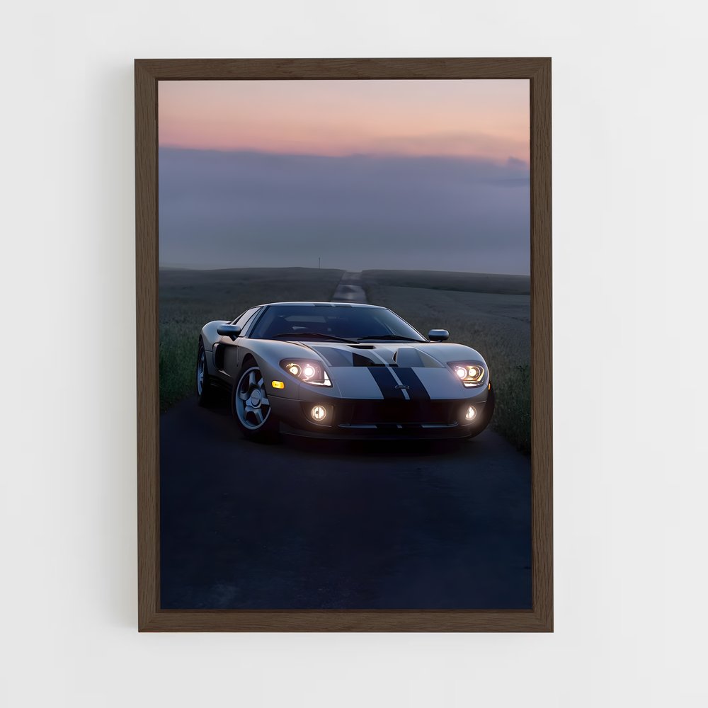 ap-gt40-4 cadre Bois foncé