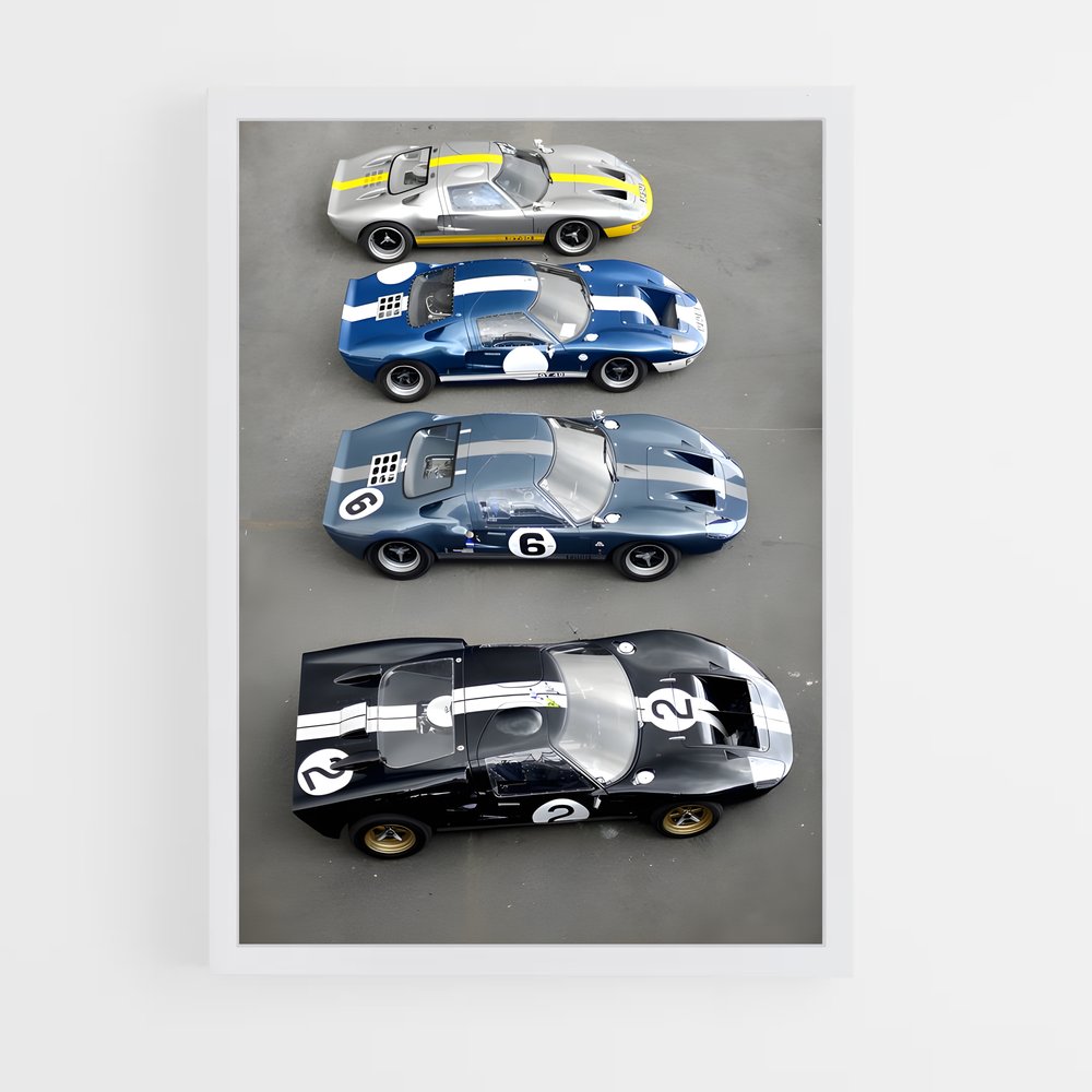 ap-gt40-5 cadre Blanc