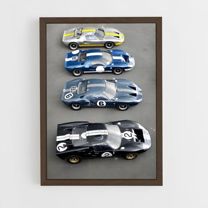 ap-gt40-5 cadre Bois foncé