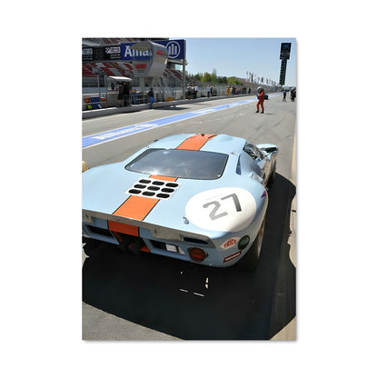 Poster GT40 Racing Spirit