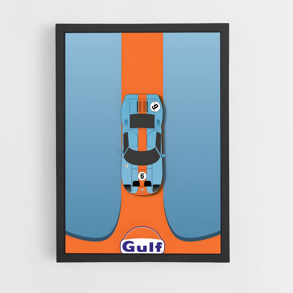 ap-gt40 gulf-3 cadre Noir
