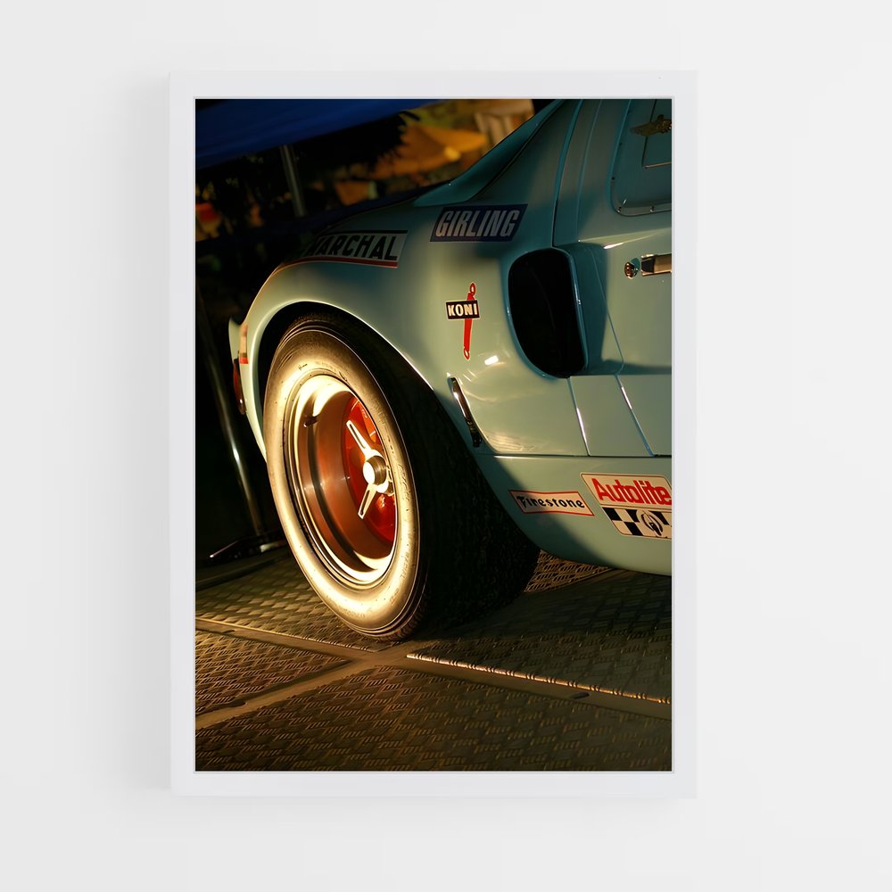 ap-gt40 gulf-5 cadre Blanc