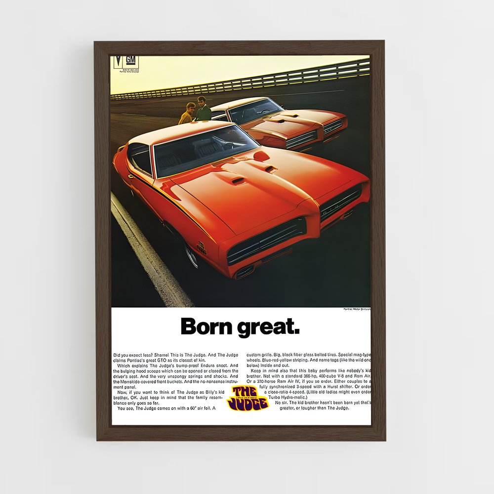 ap-gto judge-1 cadre Bois foncé