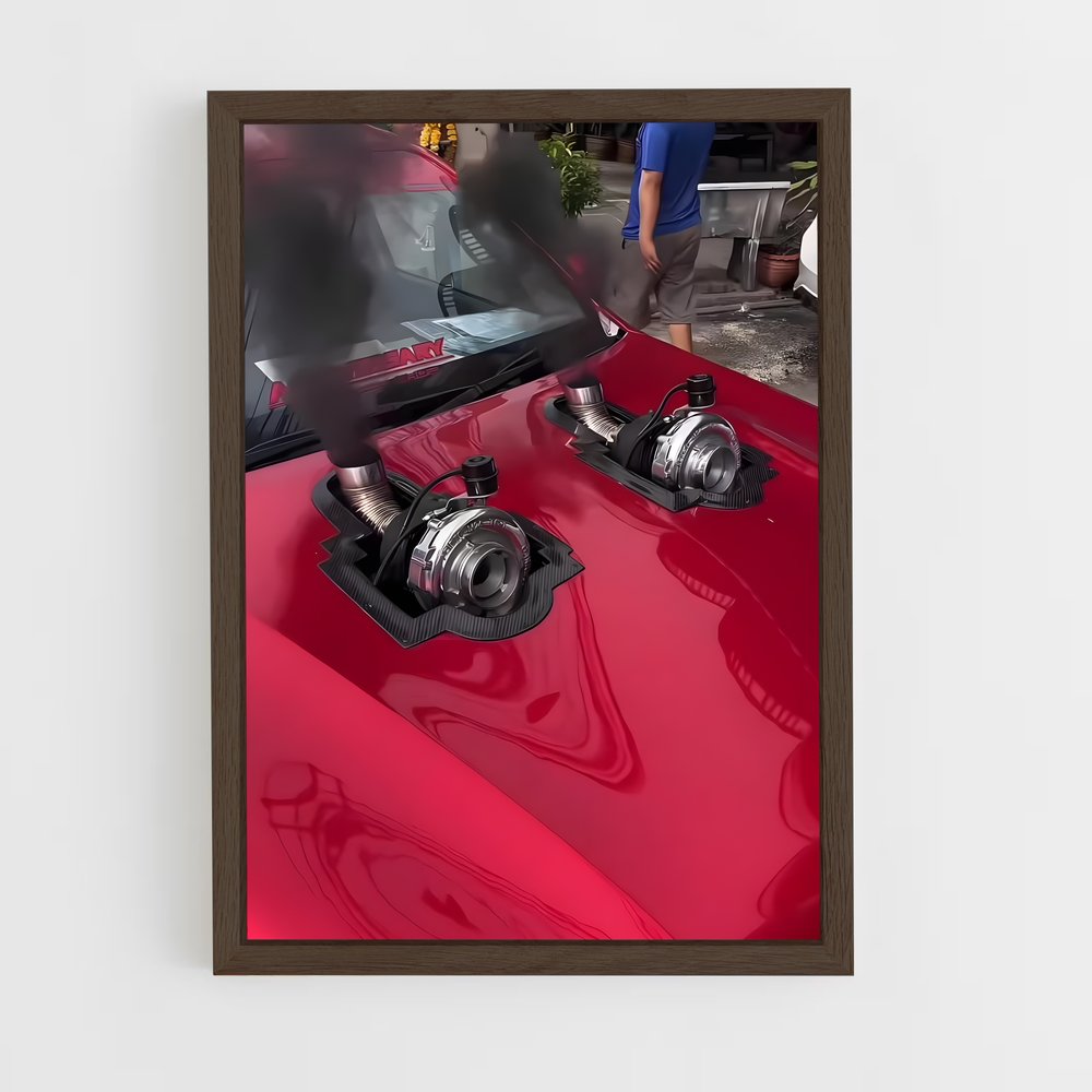 ap-gto twin turbo-1 cadre Bois foncé