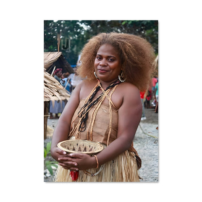 Poster Femme de Guadalcanal