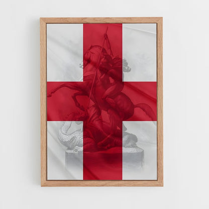 ap-guernsey flag-1 cadre Bois clair