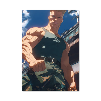 Poster L'Homme au Chemise Verte