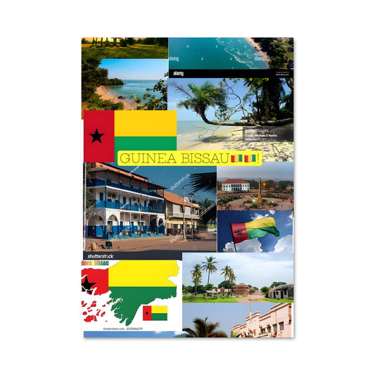 Poster Mosaïque de Guinée-Bissau