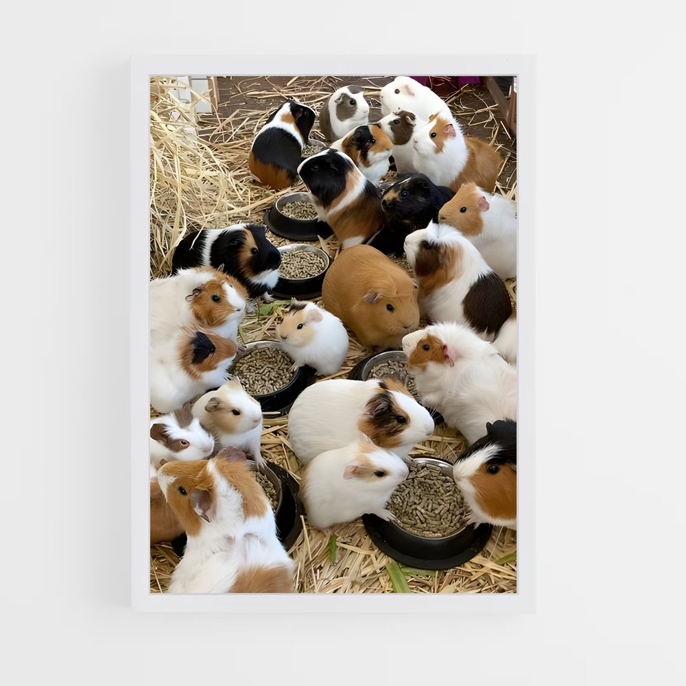 ap-guinea pig-2 cadre Blanc