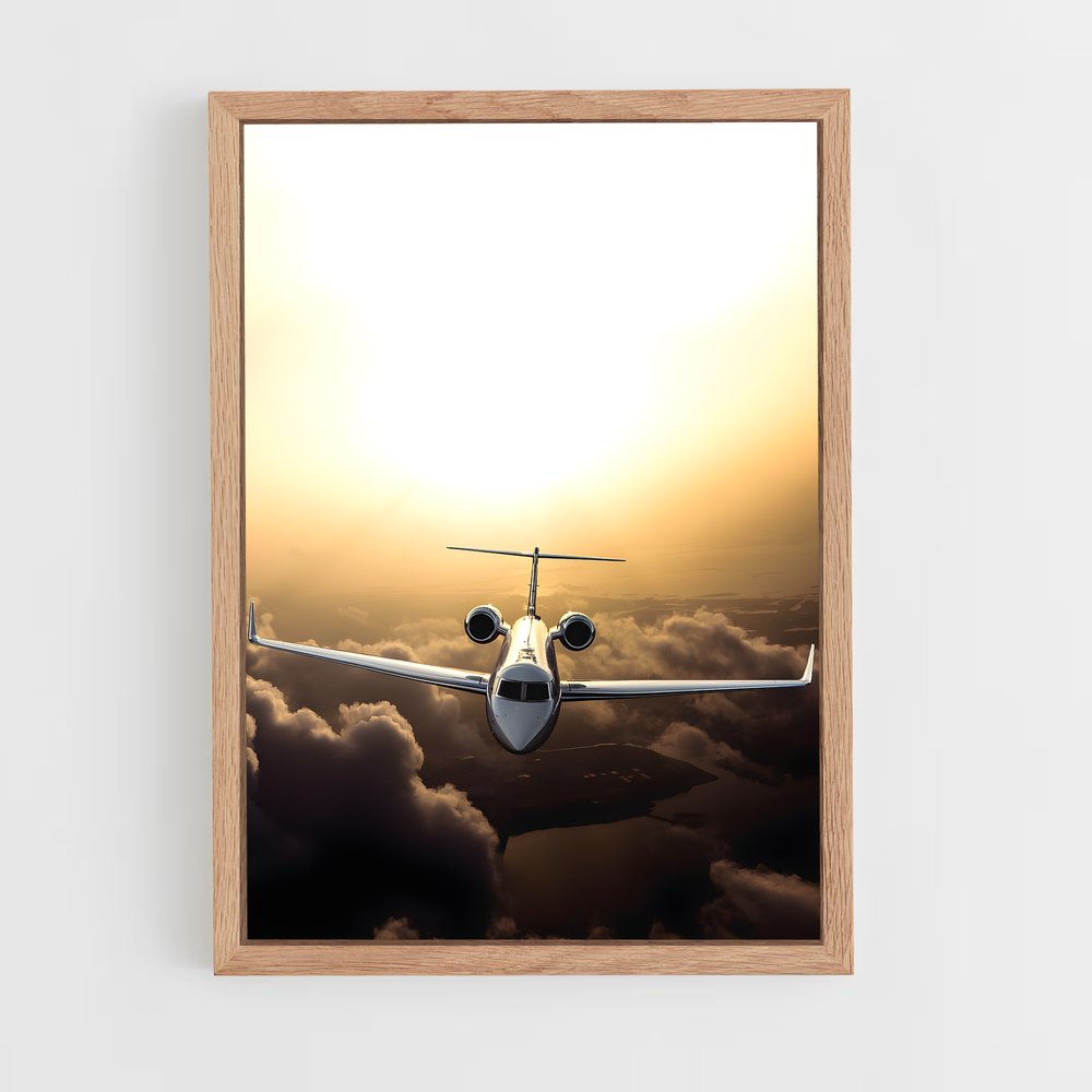 ap-gulfstream g550-1 cadre Bois clair