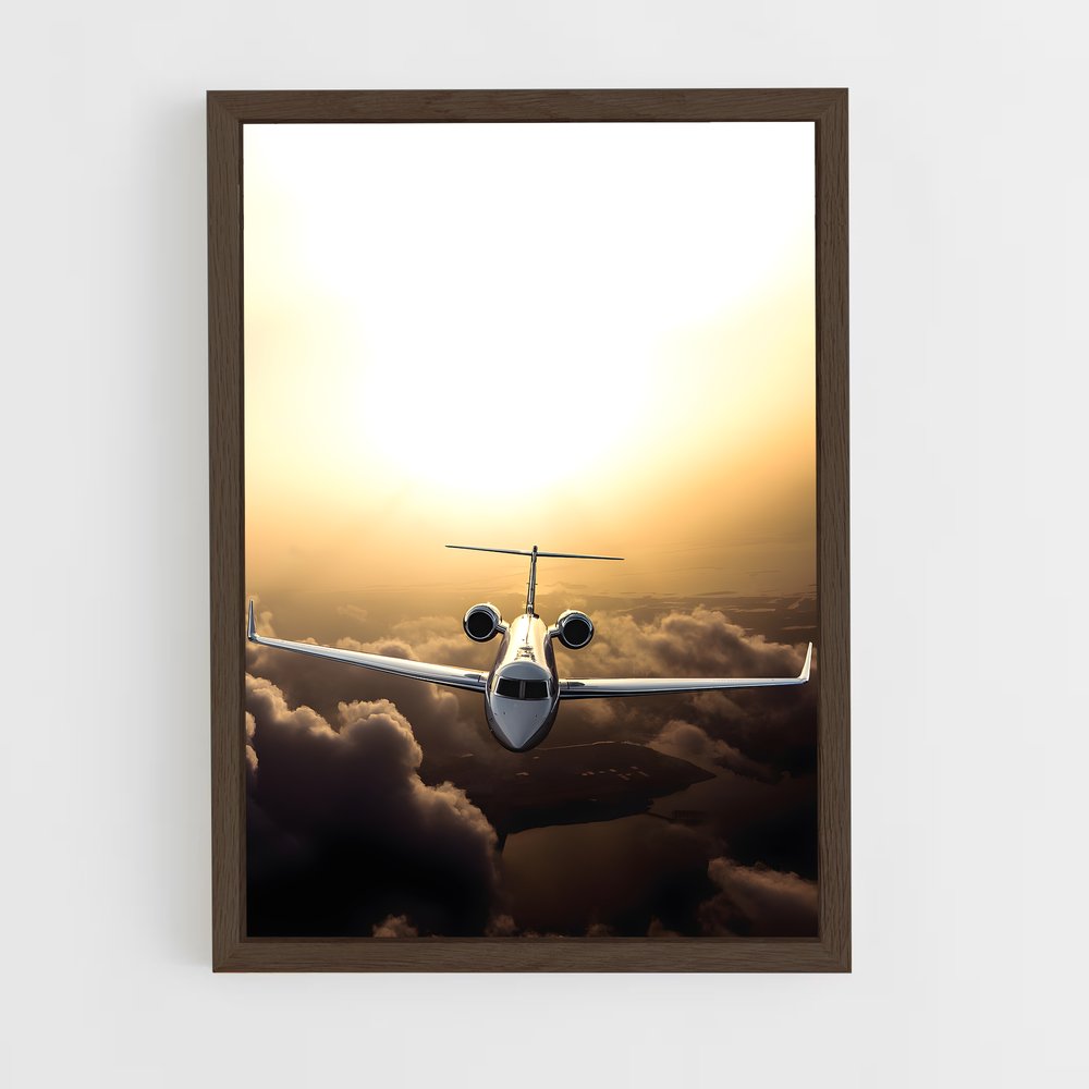 ap-gulfstream g550-1 cadre Bois foncé