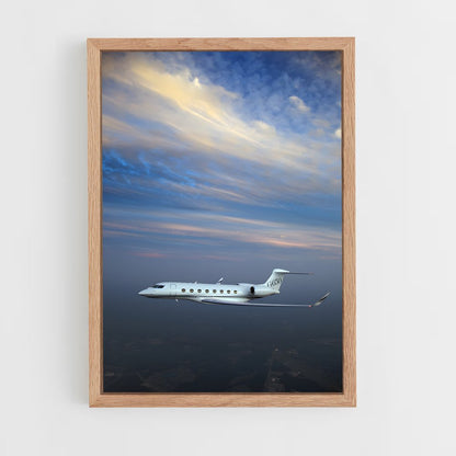 ap-gulfstream g650-1 cadre Bois clair