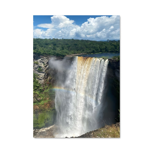 Poster Arc-en-Ciel sur la Cascade