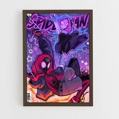 ap-gwen stacy-3 cadre Bois foncé