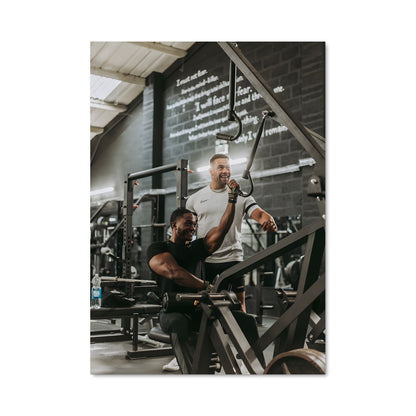 Poster Gym trainer 4995