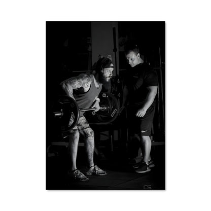 Poster Squat Master
