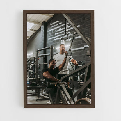 ap-gym trainer-1 cadre Bois foncé