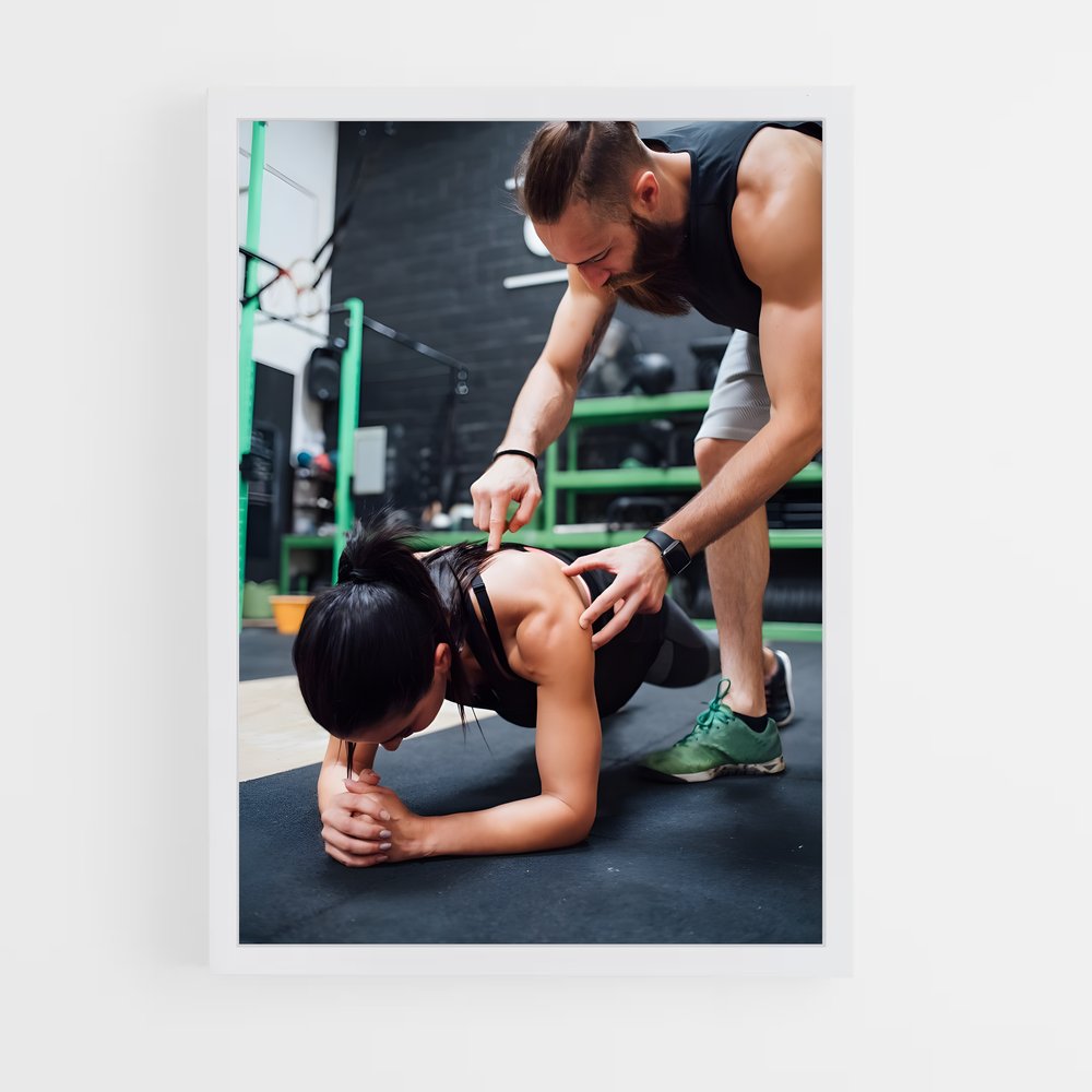 ap-gym trainer-3 cadre Blanc
