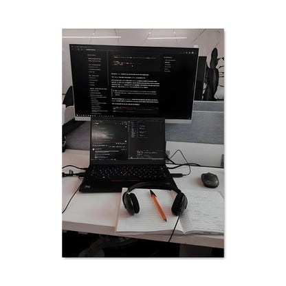 Poster Code & Coffee