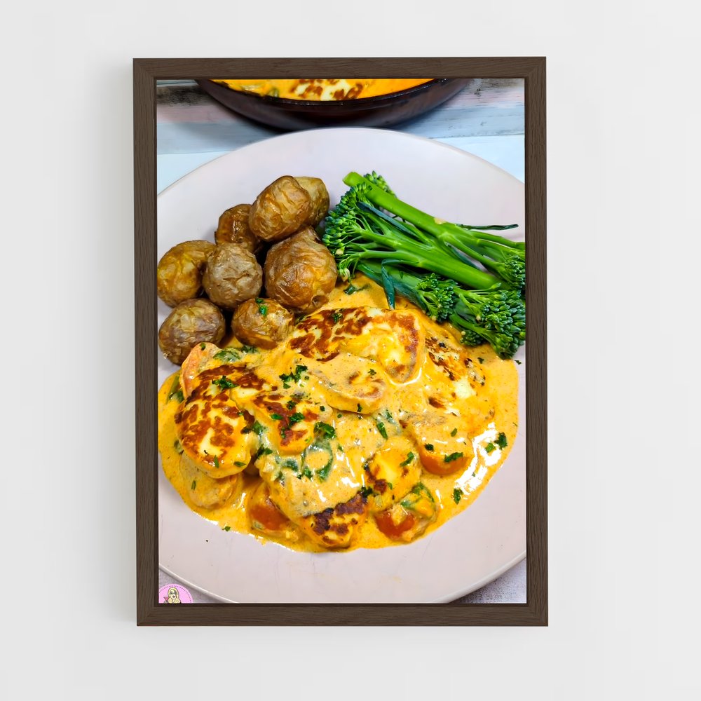 ap-halloumi-4 cadre Bois foncé
