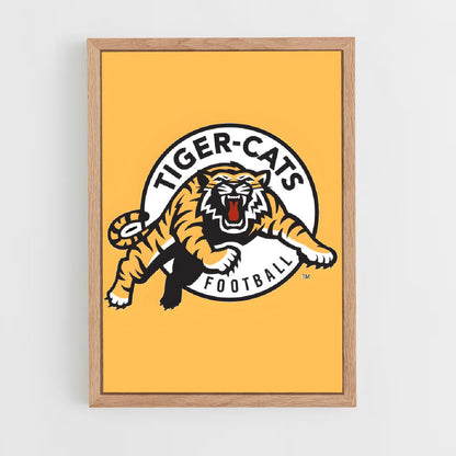 ap-hamilton tiger-cats-1 cadre Bois clair