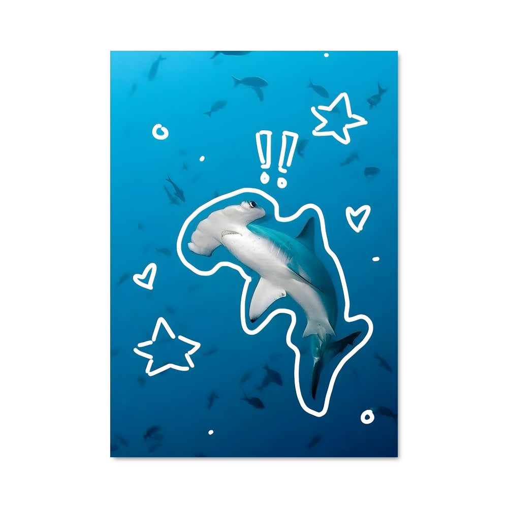 Poster Le Requin Marteau Explorateur