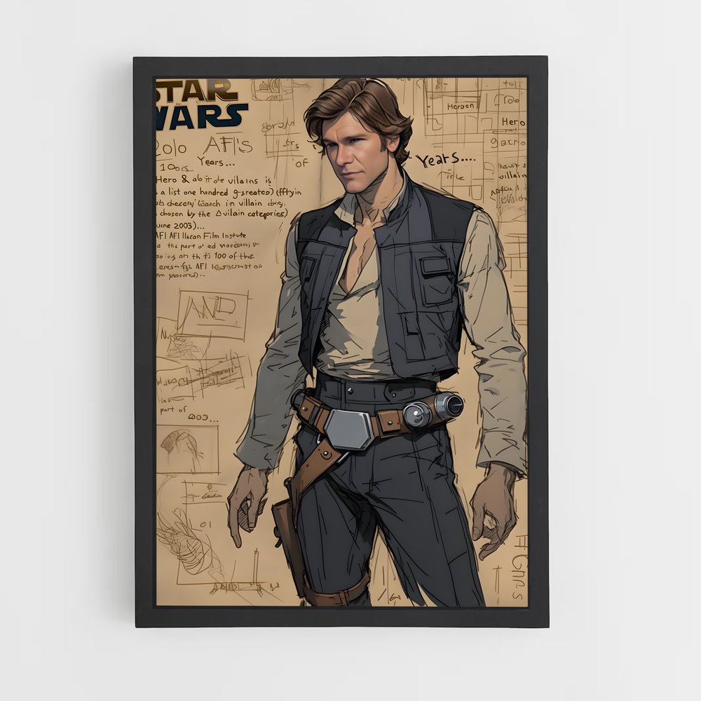 ap-han solo-1 cadre Noir